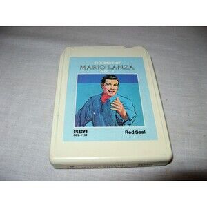 1964 The Best Of Mario Lanza VOL 1 RCA Red Seal 8 Track Tape TESTED WORKS
